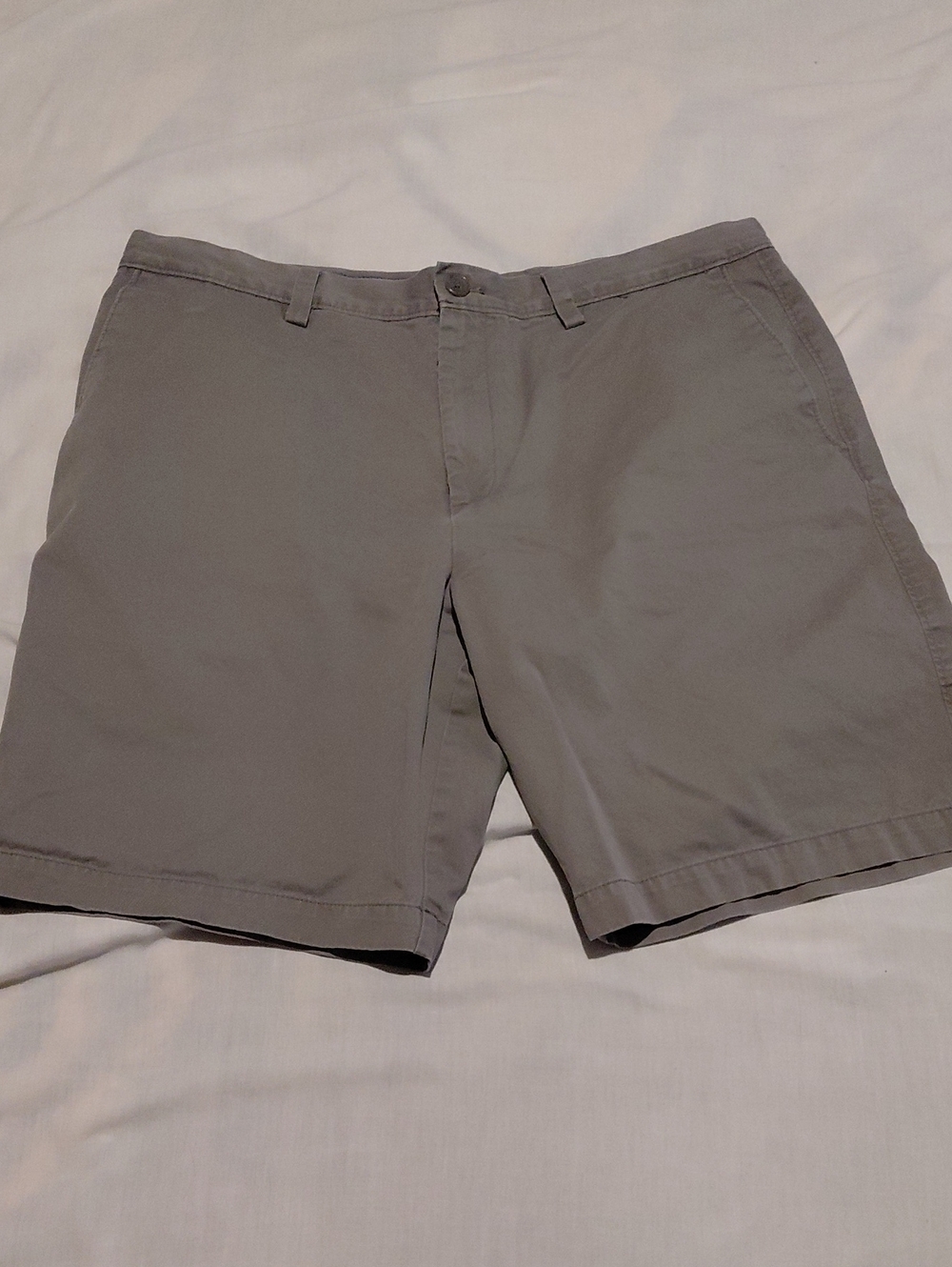 Banana Republic Gray Aiden Flat-Front Men's Shorts 36W